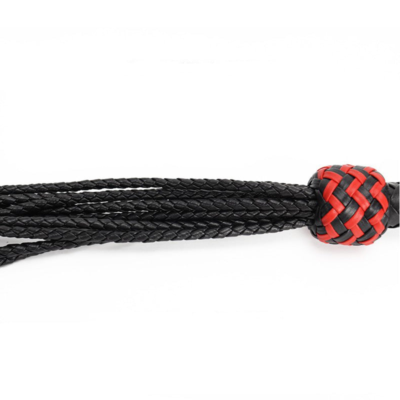 Handcrafted Leather Rose Flogger