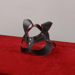 Masquerade Leather Queen Cat Mask