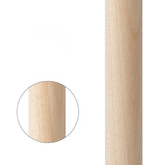 Frosted Handle Solid Wood Cane