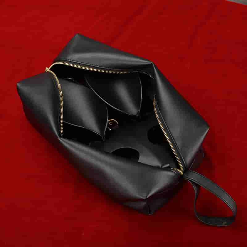 Kit de pochette de bondage en cuir