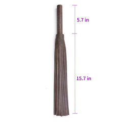 Vintage Wooden Handle Leather Flogger