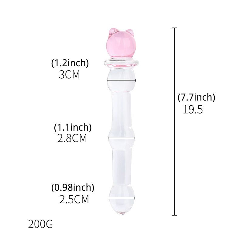 Glass Anal Plug