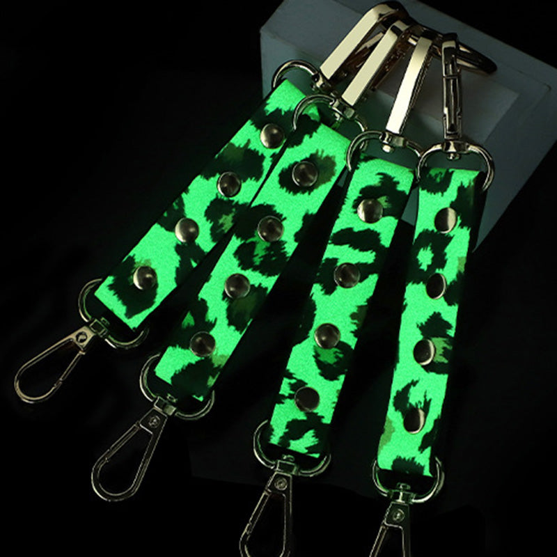 Leopard Print Glow-in-Dark Bondage Set