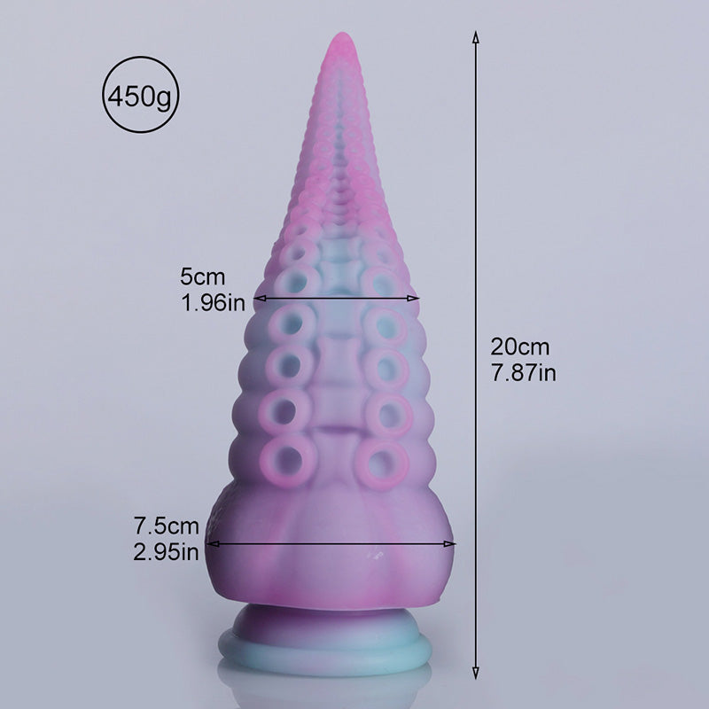 Extenseur anal en silicone avec un design de tentacule unique