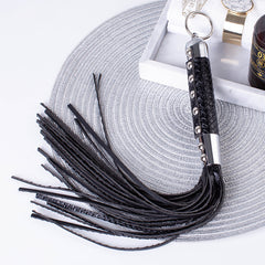 Enigma Metal Stud Handle Flogger