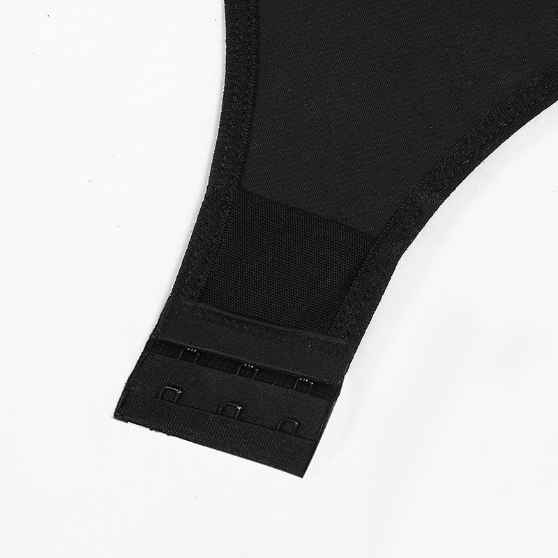 Sexy Low-cut Tassel Bodysuit with Gloves