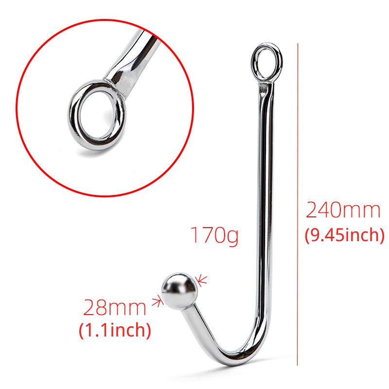 Metal Stainless Steel Anal Hook