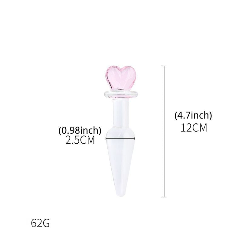 Glass Anal Plug