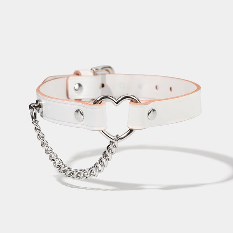 Heart Shaped Ring Collar