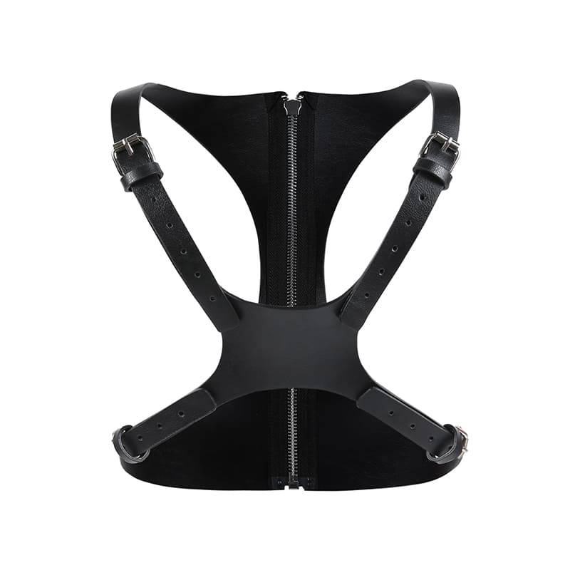 Leather Bondage Vest