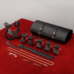 Bow Leather Bondage Roll Pack Kit