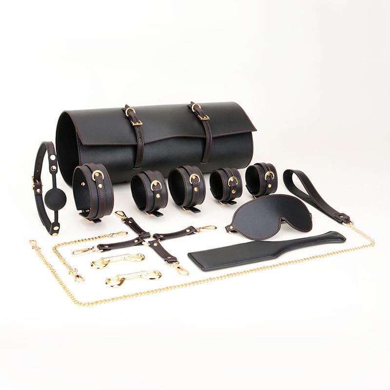 Leather Bondage Roll Pack Kit