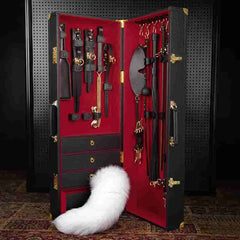 Luxury BDSM Leather Trunk Kit