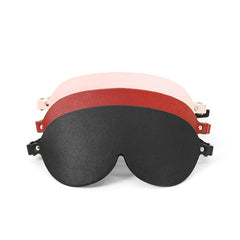 Adjustable Leather Blindfold